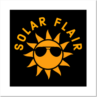 Dad jokes Solar Flair Posters and Art